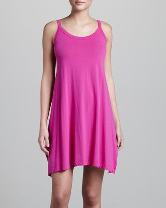 Donna Karan New York Whisper Cotton Gown Short - Lyst