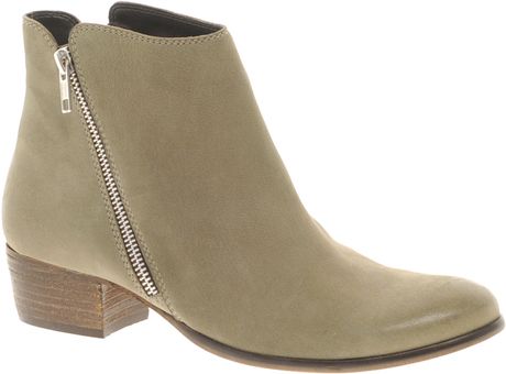 dune ladies flat ankle boots