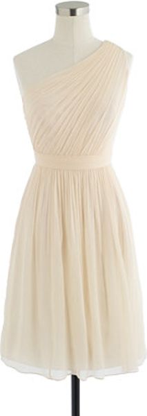 J.Crew Petite Kylie Dress in Silk Chiffon - Lyst