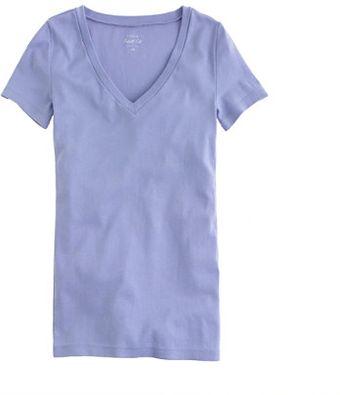 J.Crew Perfectfit Vneck Tee - Lyst