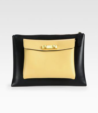 Marni Colorblock Envelope Clutch - Lyst