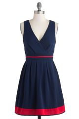 ModCloth Shore Line Simplicity Dress