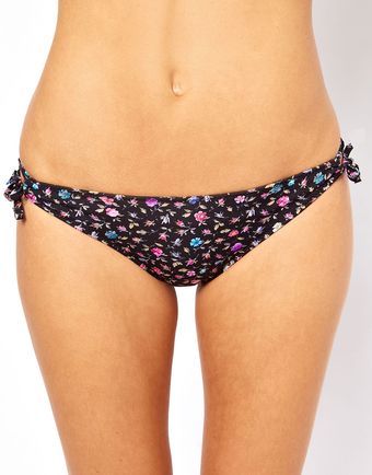 Paul By Paul Smith Floral Print Ring Hipster Bikini Pant - Lyst