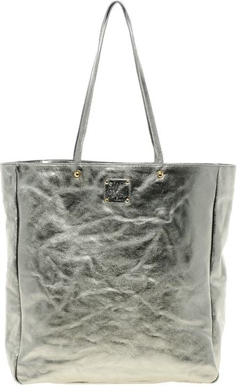 Sara Berman Metallic Leather Remi Tote Bag - Lyst