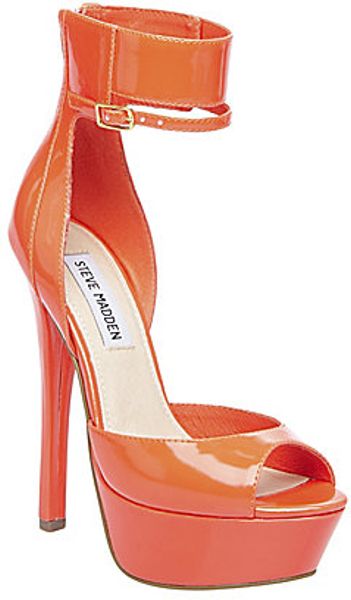 vivacious orange steve madden