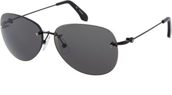 Calvin Klein Ck By Aviator Sunglasses - Lyst
