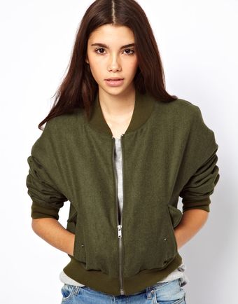 Cheap Monday Bomber Jacket - Lyst