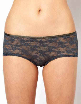 Cheap Monday Lace Hotpant - Lyst