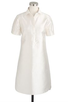J.Crew Collection Silk Shantung Dress - Lyst
