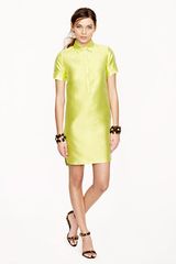 J.Crew Collection Silk Shantung Dress