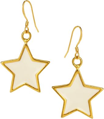 Kenneth Jay Lane Star Earrings - Lyst