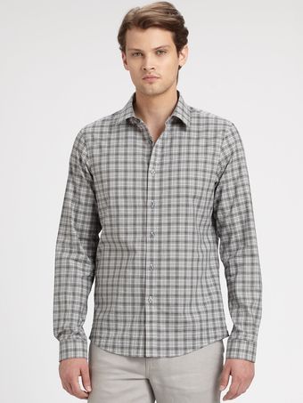 Michael Kors Daniel Plaid Sportshirt - Lyst
