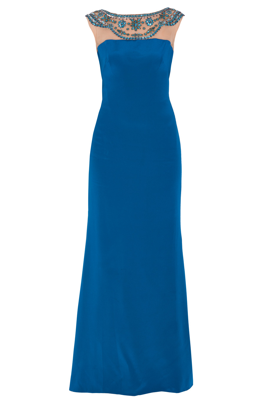 marchesa blue gown