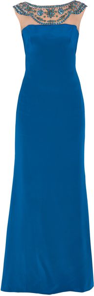 Notte By Marchesa Necklace Gown - Lyst