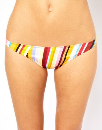Paul By Paul Smith Paul Smith Swirl Print Classic Bikini Bottom - Lyst