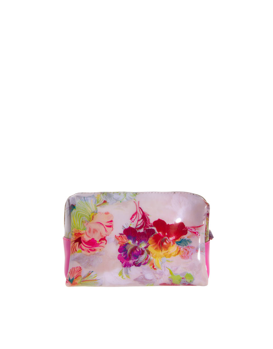Ted Baker Treasured Orchid Makeup Bag in Floral (treasuredorchid) Lyst