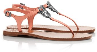 Tory Burch Violet Thong Sandal - Lyst