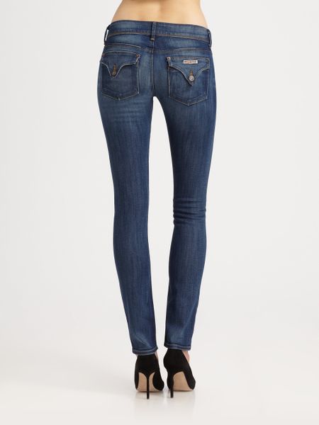 Hudson Collin Skinny Jeans In Blue Lownes Lyst