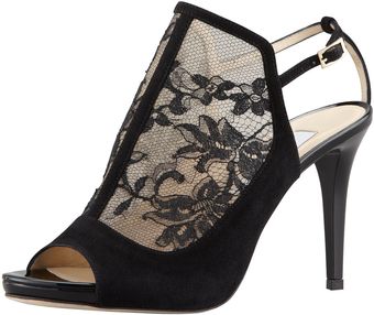 Jimmy Choo Megan Lace Platform Sandals - Lyst