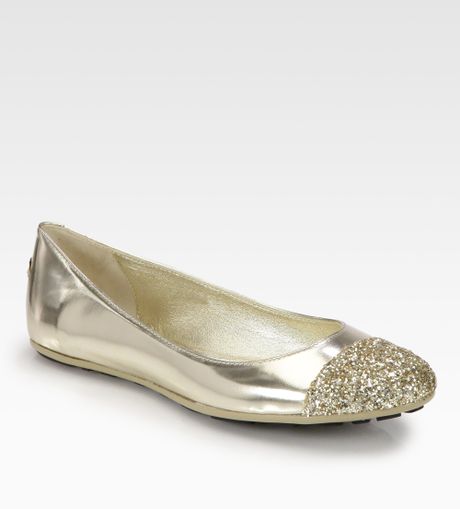 champagne ballerina shoes