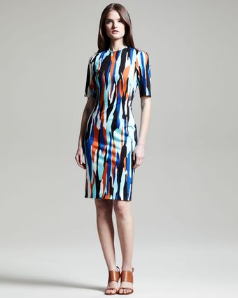 Jonathan Saunders Raquel Printed Shift D - Lyst