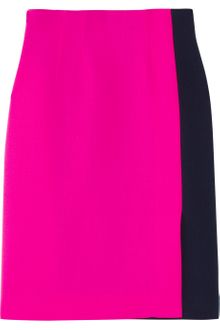 Roksanda Ilincic Bramall Twotone Woolcrepe Skirt - Lyst