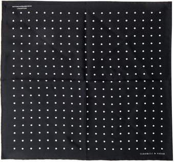 Turnbull & Asser Polkadot Handkerchief - Lyst