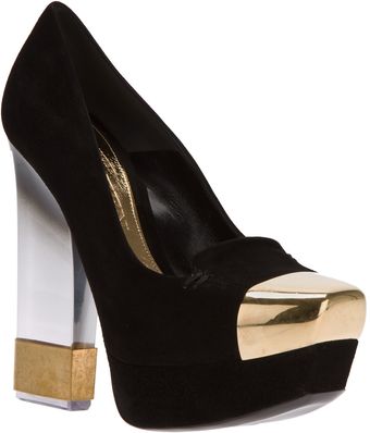 Alexander McQueen Perspex Platform Pump - Lyst