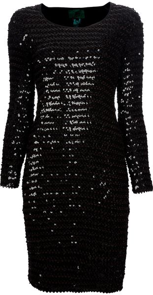Jean Paul Gaultier Sequinned Bodycon Dress - Lyst