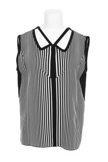 Marc Jacobs Sleeveless Striped Top - Lyst