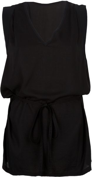Ann Demeulemeester Sleeveless Top - Lyst
