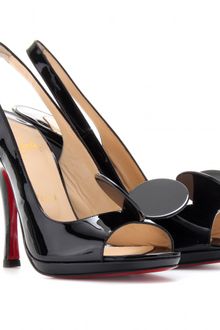 Christian Louboutin Miss Mouse 120 Patent Leather Pumps - Lyst