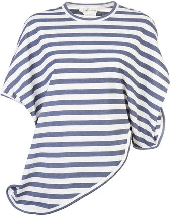 Comme Des Garçons Striped Top - Lyst