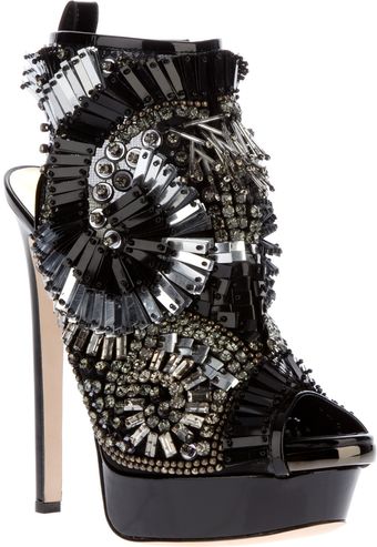 DSquared2 Embellished Ankle Boot - Lyst