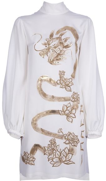 Emilio Pucci Dragon Dress - Lyst