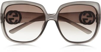 Gucci Oversized Squareframe Acetate Sunglasses - Lyst