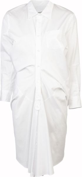 Junya Watanabe Shirt Dress - Lyst