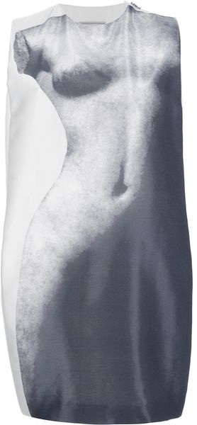 Lanvin Sculpture Dress - Lyst