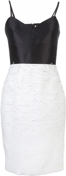 Prabal Gurung Duotoned Party Dress - Lyst