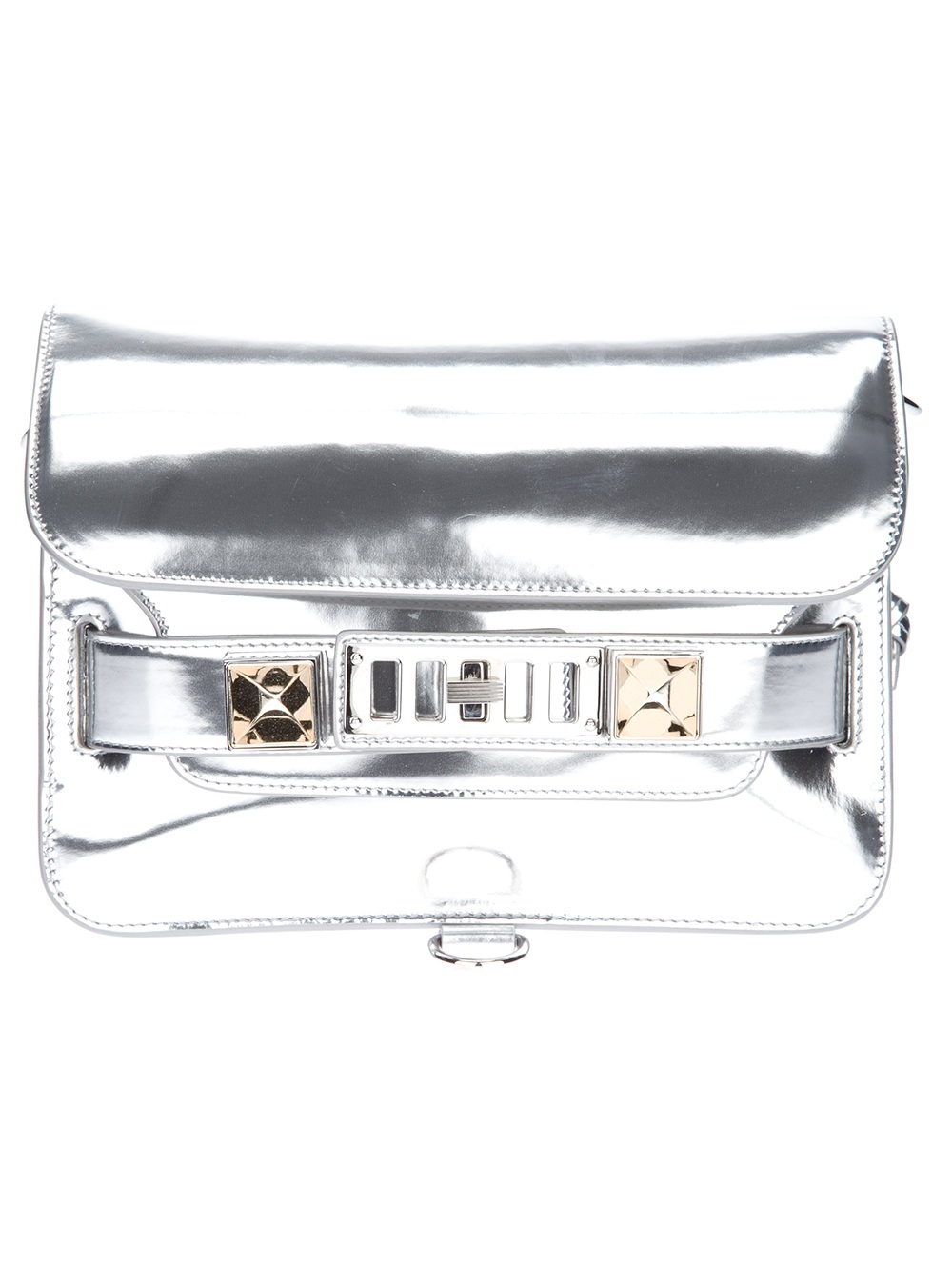 proenza schouler metallic bag