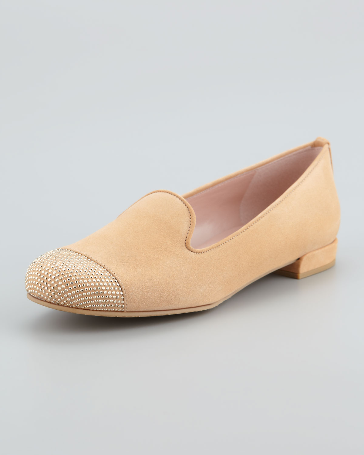 tan smoking slippers