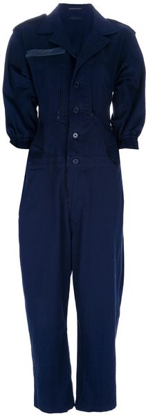 Yohji Yamamoto Loose Full Length Jumpsuit - Lyst
