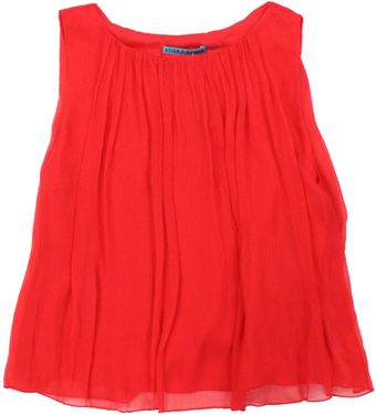 Alice + Olivia Gathered Tank - Lyst