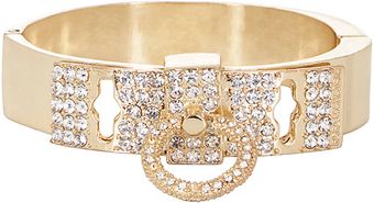 BCBGMAXAZRIA Pave Toggle Bracelet - Lyst