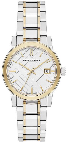 Burberry Womens Twotone Bracelet Band Watch - Lyst