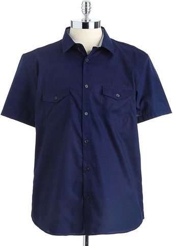 Calvin Klein Cotton Checked Shirt - Lyst