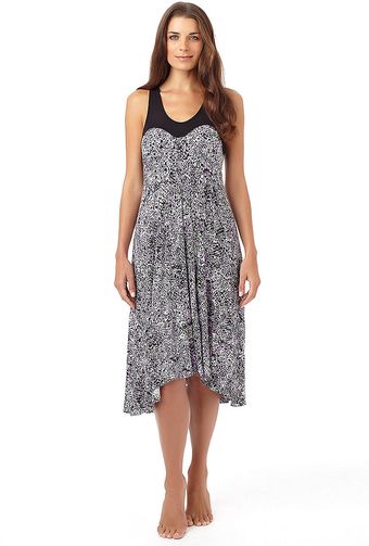 DKNY Sleeveless Pleated Nightgown - Lyst
