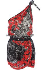 Isabel Marant Natacha One Shoulder Dress