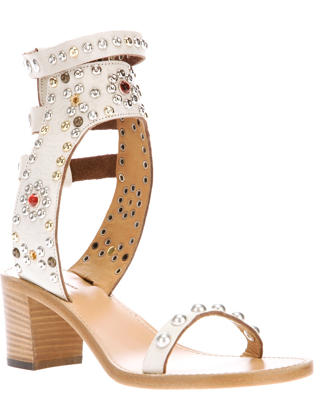 isabel marant studded sandals