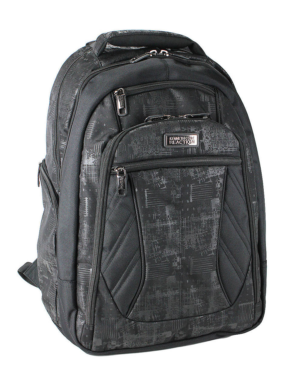 kenneth cole leather laptop backpack